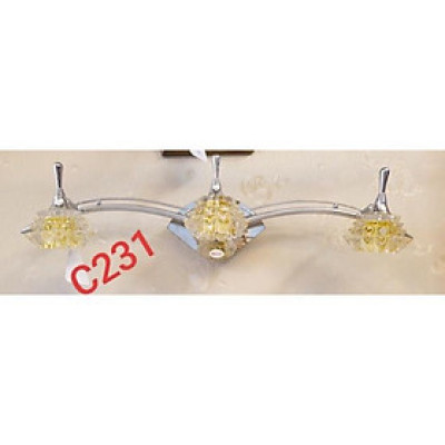 Đèn soi tranh 3 bóng, đèn rọi, đèn trang trí, đèn gắn tường, đèn decor DT