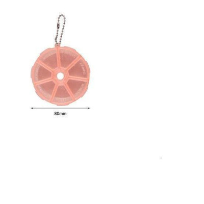 Hộp Nhựa Chia Thuốc 7 Ngăn Có Móc Khóa