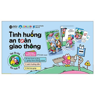 [ThangLong Bookstore]Thẻ Học Thông Minh: Tình Huống An Toàn Giao Thông