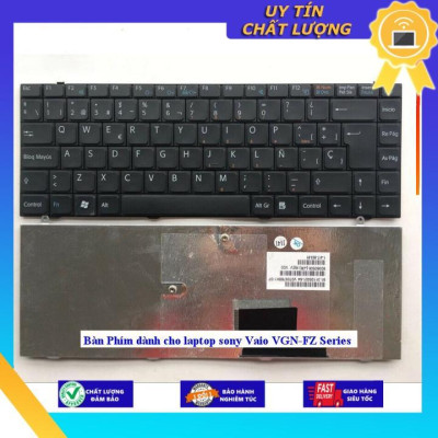 Bàn Phím dùng cho laptop sony Vaio VGN-FZ Series- MÀU TRẮNG - Hàng Nhập Khẩu New Seal