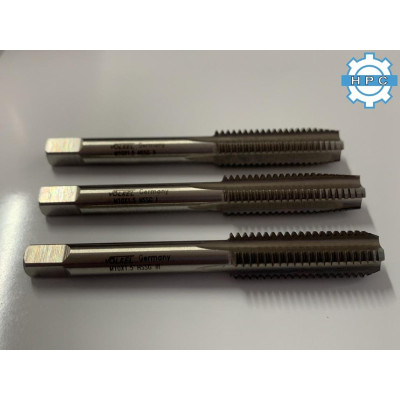 Bộ 3 mũi taro tay Volkel M 10 x 1.5 loại thẳng