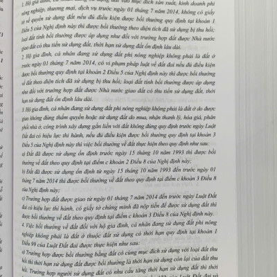 Chỉ dẫn áp dụng Luật Đất đai năm 2024