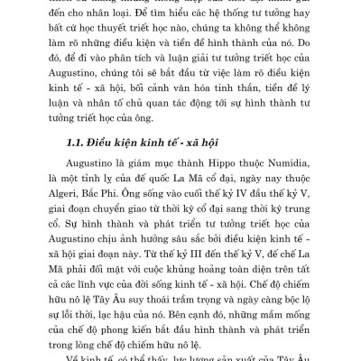 Triết Học Tôn Giáo Của Augustino