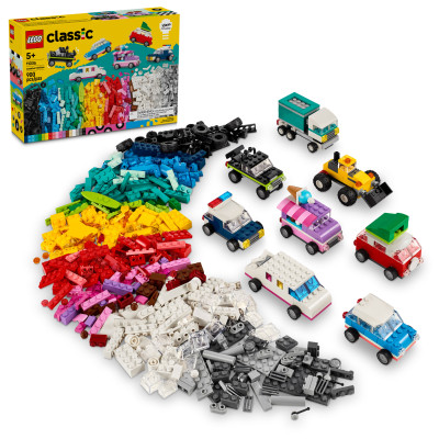 Đồ Chơi Lắp Ráp Bộ Gạch Chi Tiết Chủ Đề Phương Tiện Xe - Creative Vehicles - Lego Classic 11036 (900 Mảnh Ghép)