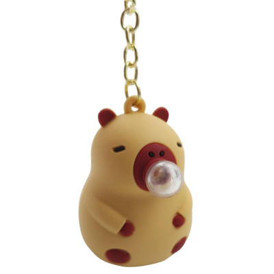 Móc Đeo Nhựa Dẻo Co Giãn Capybara - WanLongDa WZY121