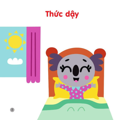 Sách 200 Từ Vựng Mẹ Cùng Con Học Nói - Những Việc Bé Làm