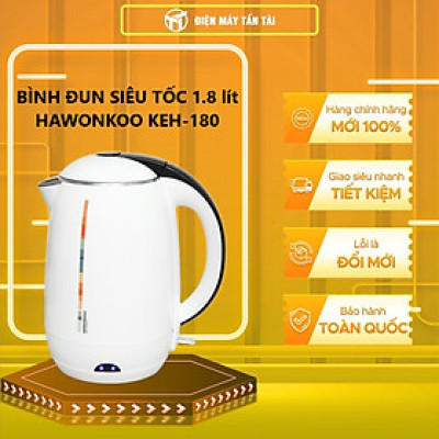 BÌNH ĐUN SIÊU TỐC HAWONKOO KEH-180 - Hàng chính hãng