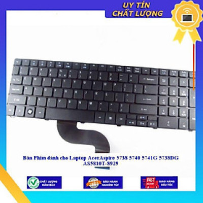 Bàn Phím dùng cho Laptop AcerAspire 5738 5740 5741G 5738DG AS5810T-8929 - Hàng Nhập Khẩu New Seal