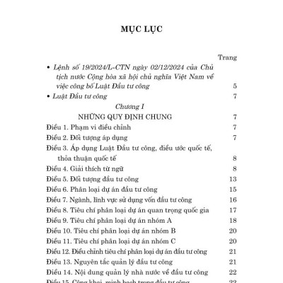 Luật Đầu tư công năm 2024