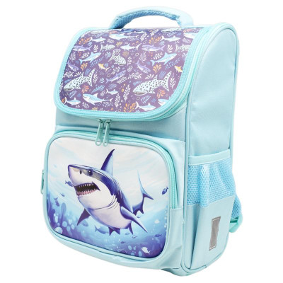 Ba Lô Chống Gù Cá Mập Siêu Nhẹ - Thiên Long BP-020 - Xanh Biển