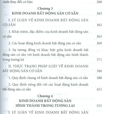 Pháp luật về kinh doanh bất động sản (Sách chuyên khảo)