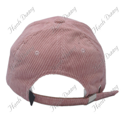 Nón kết nhung đũa không thêu họa tiết, chất liệu vải mềm mượt, kiểu dáng thời trang cá tính, có khóa tăng giảm size - Hạnh Dương