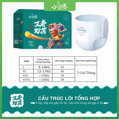 Tã quần Sweet Daddy CHAMPION chính hãng - Size L42/XL40/XXL38/XXXL36