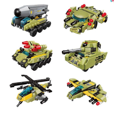 Đồ chơi - QMAN - 41108 Bộ đồ chơi xếp hình mô hình siêu nhân chiến đấu hợp thể - lẻ ngẫu nhiên