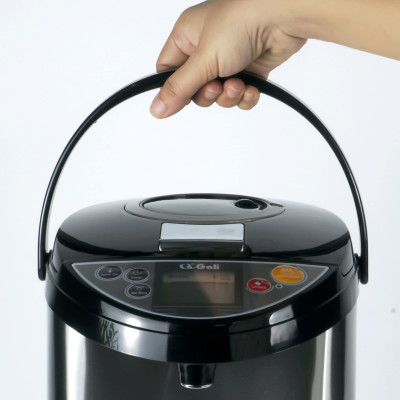 Bình Thuỷ Điện Gali GL-5050B Dung tích 5L nhỏ gọn, Thân bằng nhựa nguyên sinh cao cấp, lòng trong bằng Inox 304 dày chất lượng. Hàng chính hãng chất lượng cao bảo hành 24 tháng.