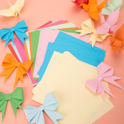 Giấy thủ công 100 tờ học sinh Deli - 10x10cm /15x15cm - Giấy gấp orgigami, hoa, giấy gấp hạc - Nhiều màu - Nhiều kích thước - 6406 / 6407 / 74801