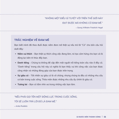 10 Bước Đến Thành Công