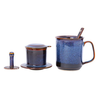 Bộ Cà Phê Men Xanh Sóng Biển S2 Đông Gia 