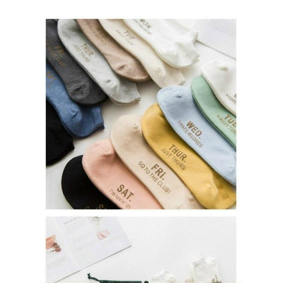 7 đôi tất nam nữ, tất vớ nam nữ theo tuần