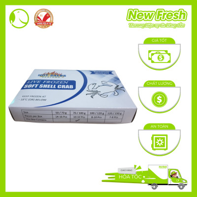 [GIAO NHANH HCM] Cua Lột Myanmar - Túi 1Kg (8-10 con)