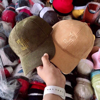 Mũ lưỡi trai có chữ nỉ gân siêu đẹp