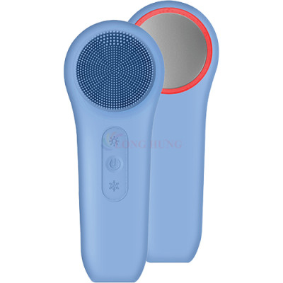 Máy rửa mặt Emmié By Happyskin Sonicradiant 5-in-1 Beauty Device Deluxe Mini Edition - Hàng chính hãng