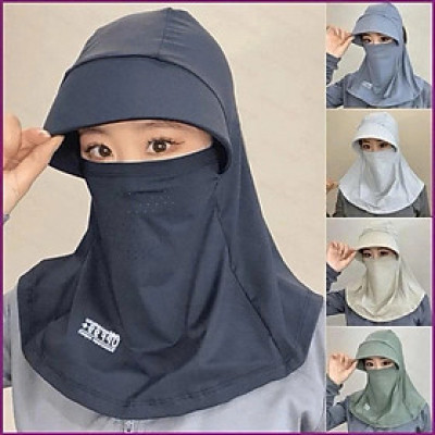 Mũ Trùm Đầu Vải Lụa Băng Lạnh Chống Nắng Thoáng Mát – Phù Hợp Mọi Hoạt Động Ngoài Trời Phù Hợp Cả Nam Và Nữ