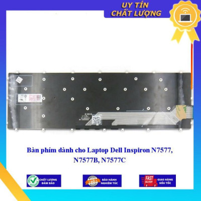 Bàn phím dùng cho Laptop Dell Inspiron N7577 N7577B N7577C  - Hàng Nhập Khẩu New Seal