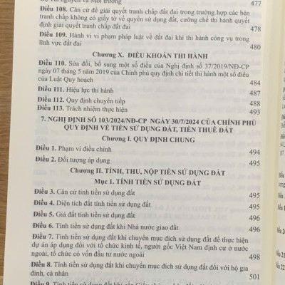 Luật Đất Đai năm 2024 và văn bản hướng dẫn thi hành