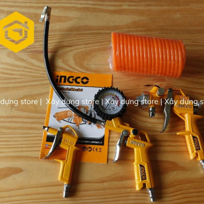 BỘ DỤNG CỤ DÙNG KHÍ 5 MÓN INGCO AKT0051-3 - HÀNG CHÍNH HÃNG