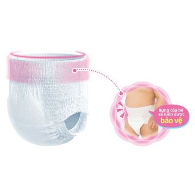 Tã Quần Cao Cấp Moony Nhật Bản Bé Trai L44 (44 Miếng) - Tặng 6 miếng trong gói