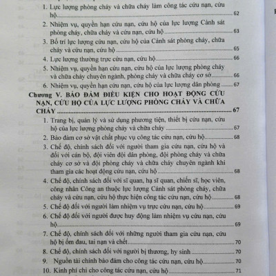 Sách Luật Phòng Cháy, Chữa Cháy Và Cứu Nạn Cứu Hộ - Quy Định Pháp Luật Về Công Tác Cứu Nạn, Cứu Hộ Của Lực Lượng Phòng Cháy Và Chữa Cháy (V2550T)