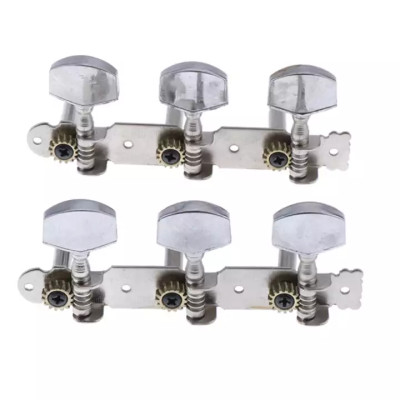 Bộ Khóa Đàn Guitar Thùng Dính Liền 2 Bên | Bộ khóa vỉ 3 khóa cho đàn AC thùng