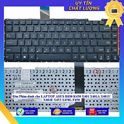 Bàn Phím dùng cho LAPTOP ASUS B830 K450 X401 X401A X401U X401E X452 X450L P450 - TỐT - Hàng Nhập Khẩu New Seal