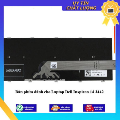 Bàn phím dùng cho Laptop Dell Inspiron 14 3442 - Hàng Nhập Khẩu New Seal