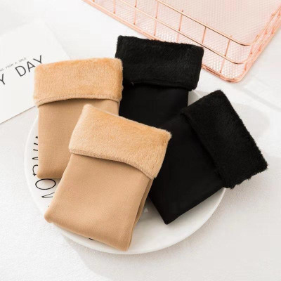 Tất da lót lông mùa đông siêu ấm chân