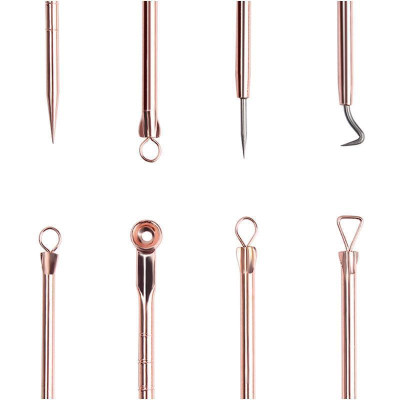 Bộ Cây Nặn Mụn Chuyên Nghiệp 4 Cây 8 Đầu