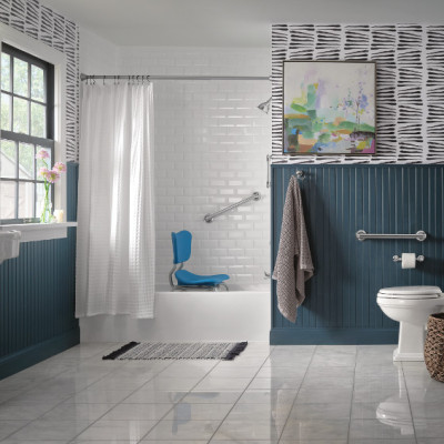 Thanh vắt khăn đôi dài 60 cm dòng Tyler Moen - 90021