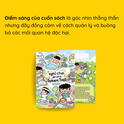 Sách - Nghỉ Chơi Để Sống Thảnh Thơi