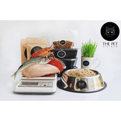 1Kg Pate Tươi Cho Mèo THEPETVN Hỗn Hợp Cá Cho Mèo Biếng Ăn (Mixed Ocean Fish)