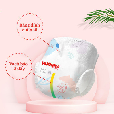 [TẶNG THÊM MIẾNG CHO SIZE L/XL/XXL] Combo 3 gói Tã quần Huggies Skincare Mega Jumbo M106/L96/XL84/XXL76
