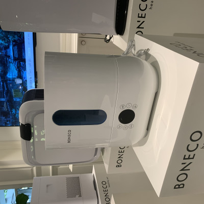 Máy Phun Sương Tạo Ẩm BONECO Thụy Sỹ U350 Sương Nano Làm Mát Nhà, Tạo Độ Ẩm Không Khí, Xông Tinh Dầu Thơm Phòng (60m2) - Hàng Chính Hãng