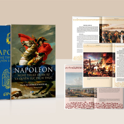 BỘ SÁCH DELUXE BOOKS (BỘ SÁCH SANG TRỌNG) – Napoleon - Nghệ thuật quân sự và quyền lực đích thực