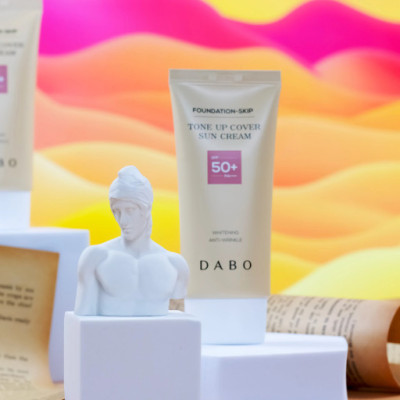 Kem Chống Nắng Trang Điểm, Lót Nền, Che Khuyết Điểm, Dưỡng Trắng - DABO Foudation Skip Tone Up Cover SunCream 50ml