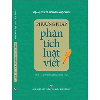 Sách - Phương pháp phân tích luật viết (xuất bản lần thứ năm, có sửa chữa, bổ sung)