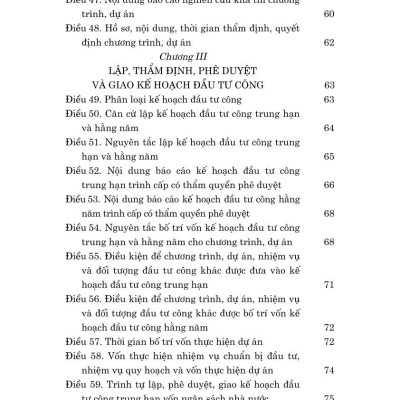 Luật Đầu tư công năm 2024