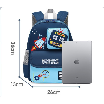 SUN EIGHTB B-3535 Balo mẫu giáo, Cặp sách học sinh mầm non nhiều họa tiết