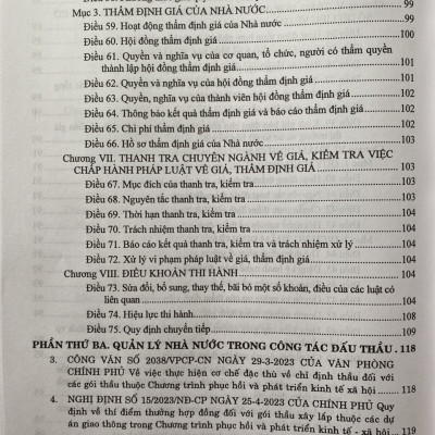 Luật đấu thầu- quy định lựa chọn nhà thầu, hạn chế thất thoát, lãng phí, tiêu cực, tham nhũng trong lĩnh vực đấu thầu - Luật giá