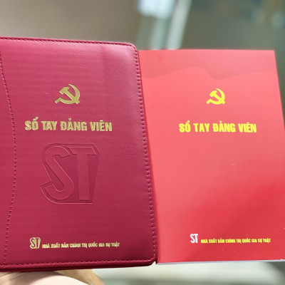 Sổ tay Đảng viên bìa mềm - bản in 2024