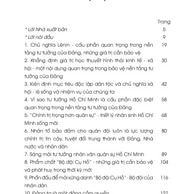 Bảo Vệ Nền Tảng Tư Tưởng Của Đảng Tiếng Gọi Từ Trái Tim, Mệnh Lệnh Của Cuộc Sống